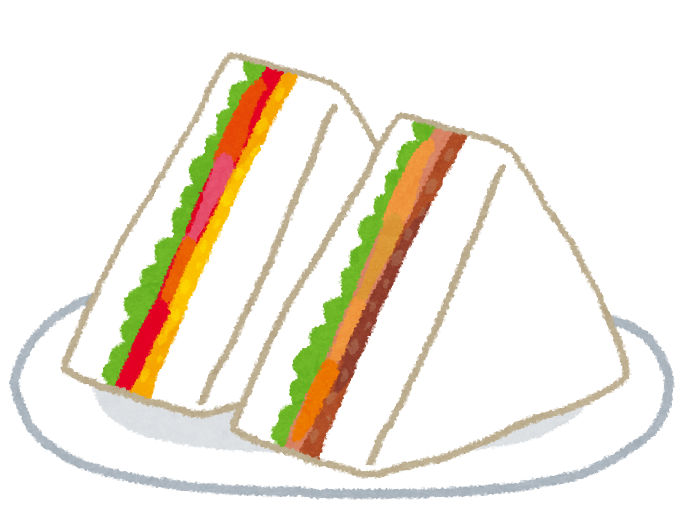 サンドイッチの画像です。