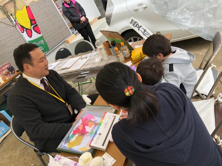 サンブランドハウス岡山店の見学会の様子です。