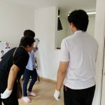 サンブランドハウスの完成見学会の様子です。