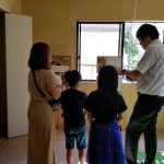 サンブランドハウス高知店の見学会風景です