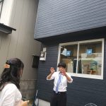 サンブランドハウス高知東店の見学会の様子です。