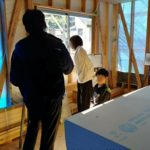 1/18、1/19に高知市朝倉甲にて開催しているサンブランドハウスの見学会の様子です。