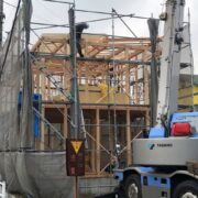 満を持してKさん邸の上棟です