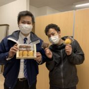 Hさんからマドレーヌを頂きました(^▽^)/
