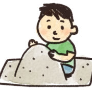 庭でDIY