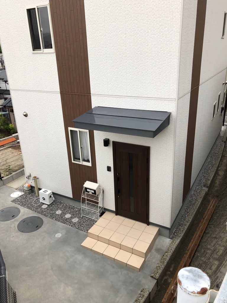 高知市神田のT様邸の新築外観写真です。