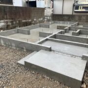 高知市S様邸基礎完了しました