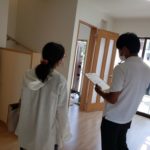 サンブランドハウスの新築見学会の様子です | 高知市で月々三万円で新築一戸建てを建てるならサンブランドハウス