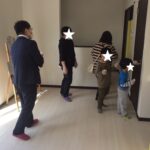 岡山でのシングルマザーのための家新築見学会の様子です。