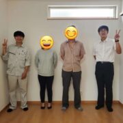 Kさん邸のお引き渡しがありました
